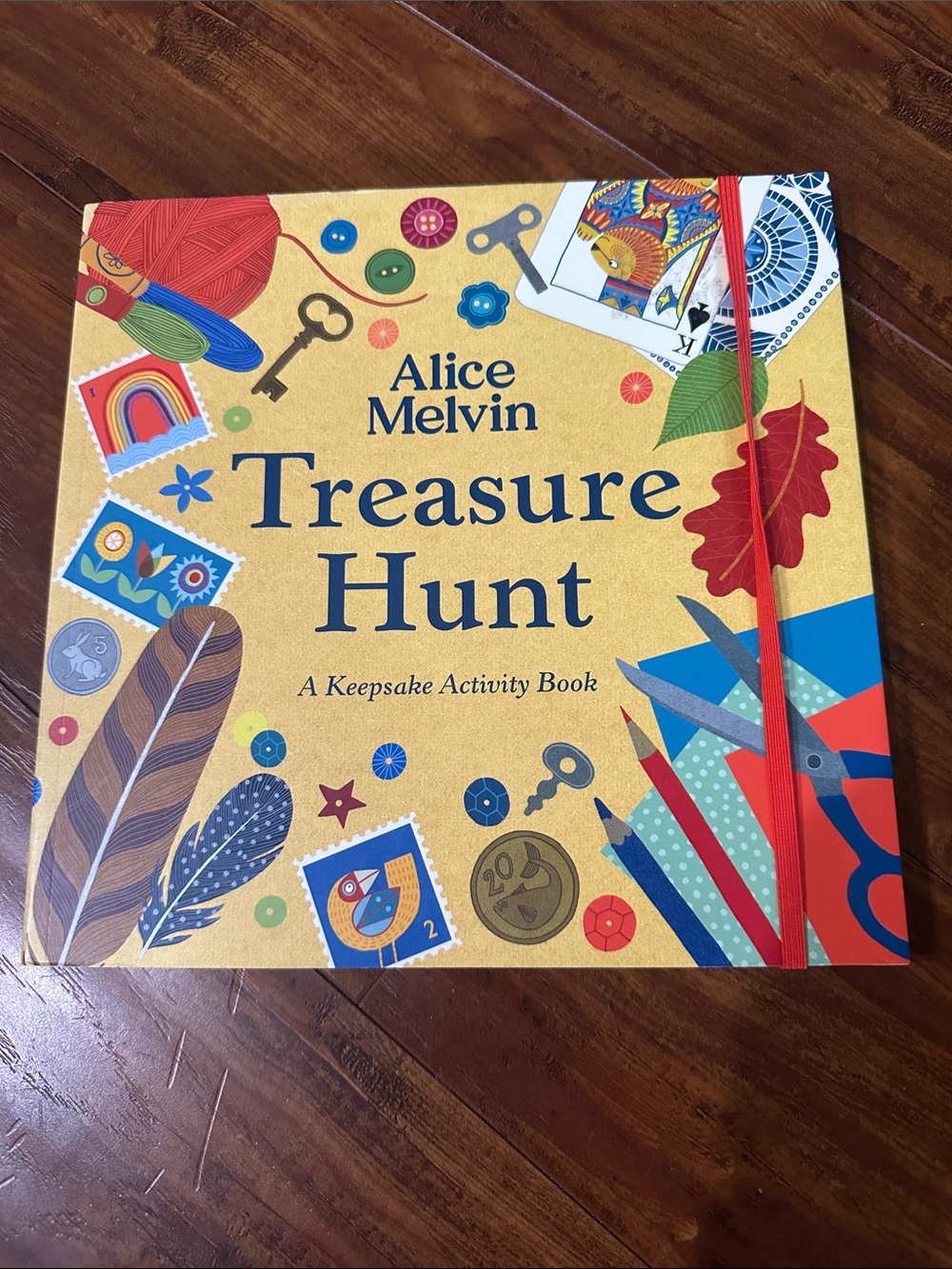 Treasure Hunt by Alice Melvin a Keepsake Activity Book NEW